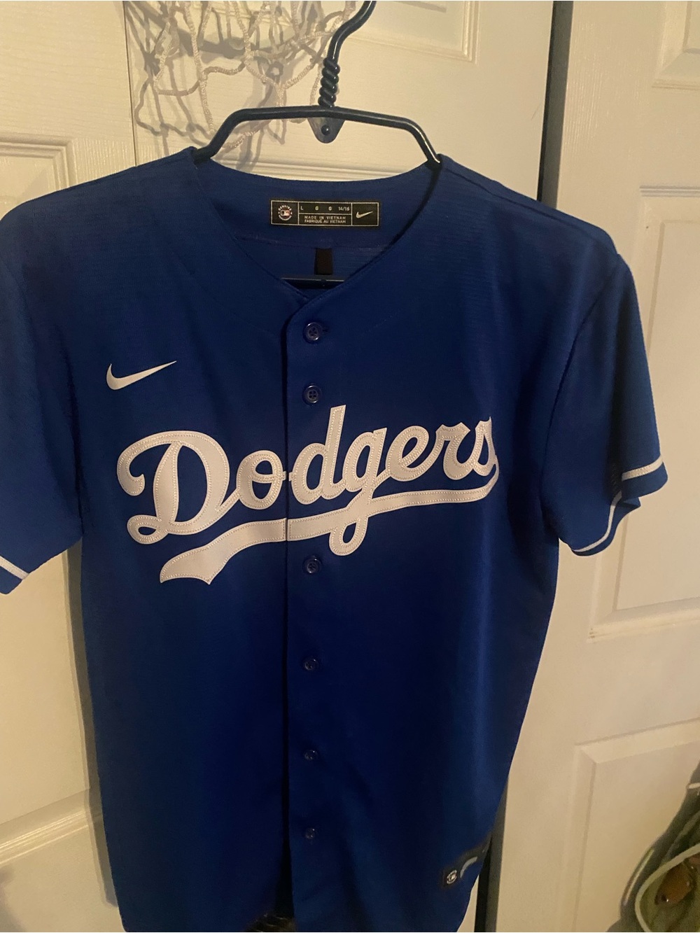 Nike Los Angeles Dodgers Royal Blue Betts Replica Baseball Jersey